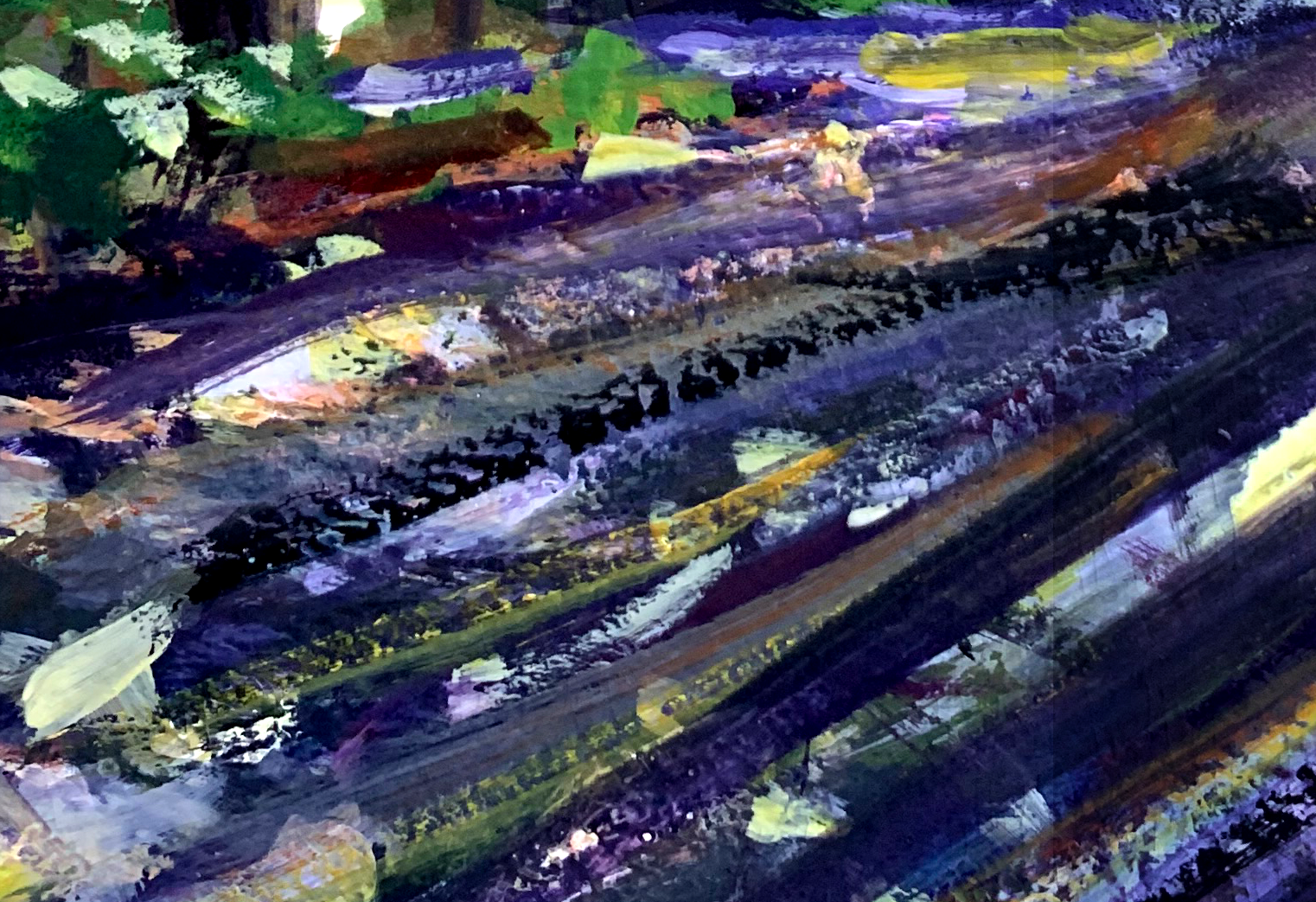 Shadowy Drive Watercolor Zoom